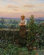 Daniel Ridgeway Knight Time to Rest oil painting picture wholesale